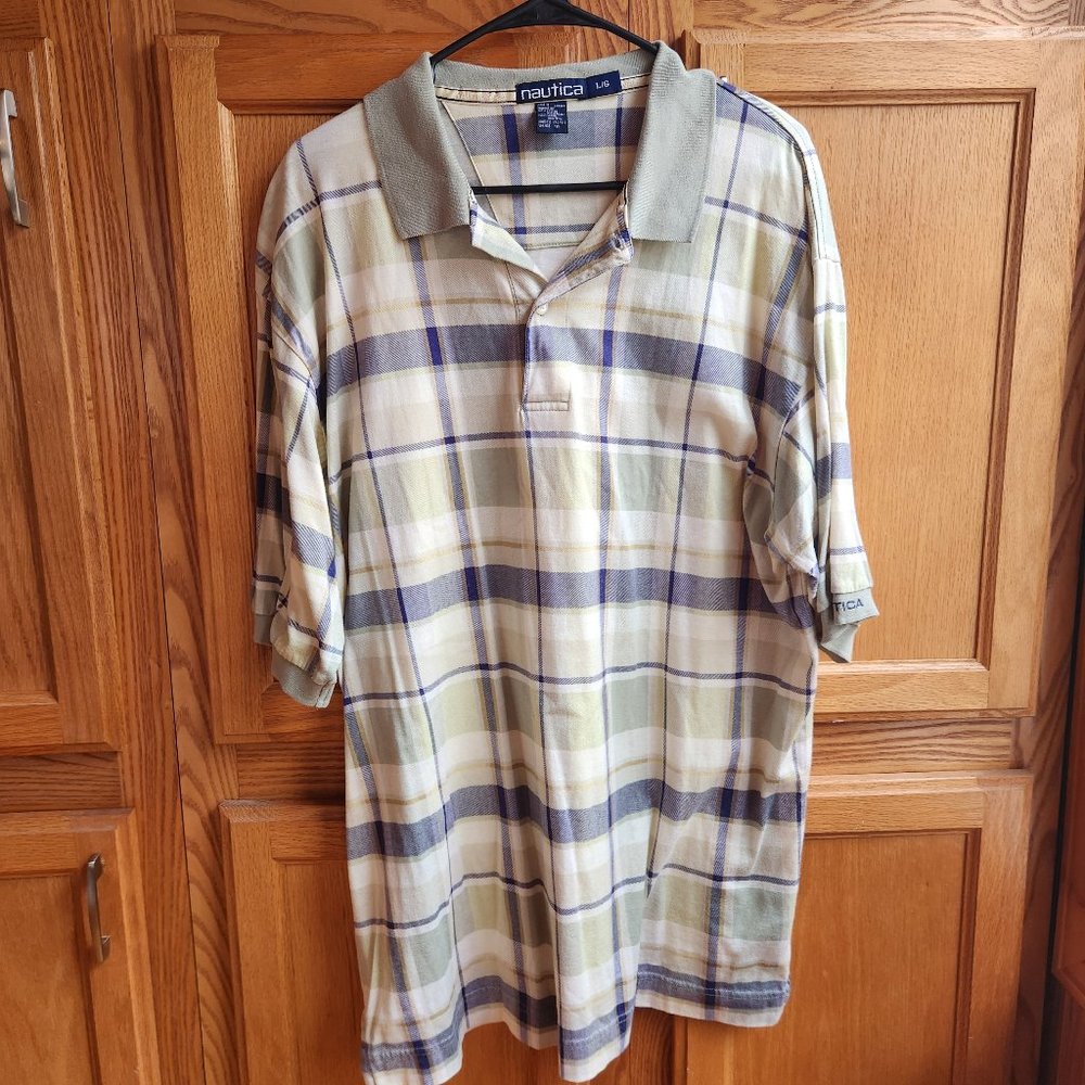 Nautica 100% Cotton Men's Polo Size L